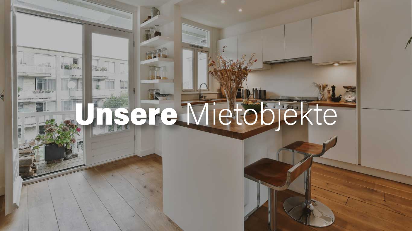 unsere mietobjekte